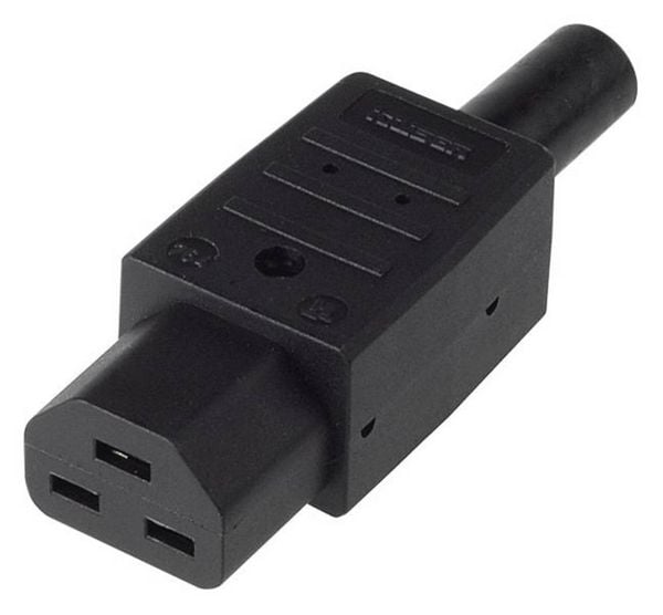 Produktbild: Bachmann 915.174 Kaltger&auml;te-Steckverbinder Stecker Gesamtpolzahl: 2 16A Schwarz 1St.