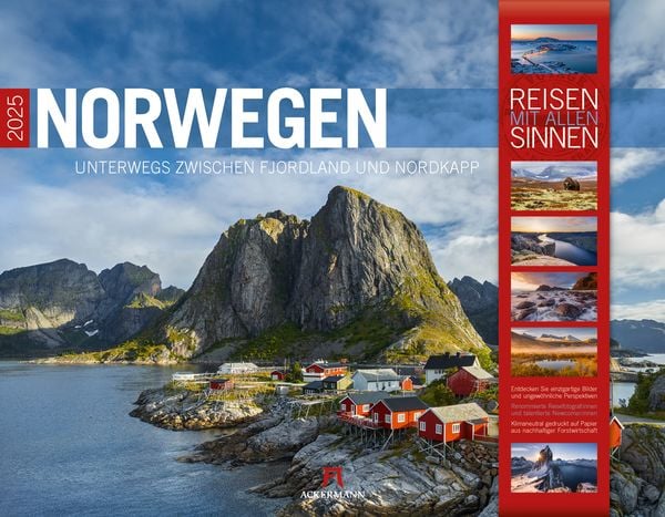 Norwegen - Unterwegs zwischen Fjordland und Nordkapp Kalender 2025