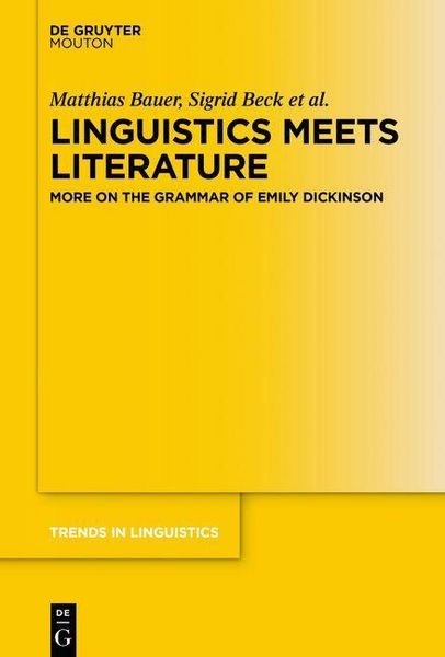 Produktbild: Linguistics Meets Literature