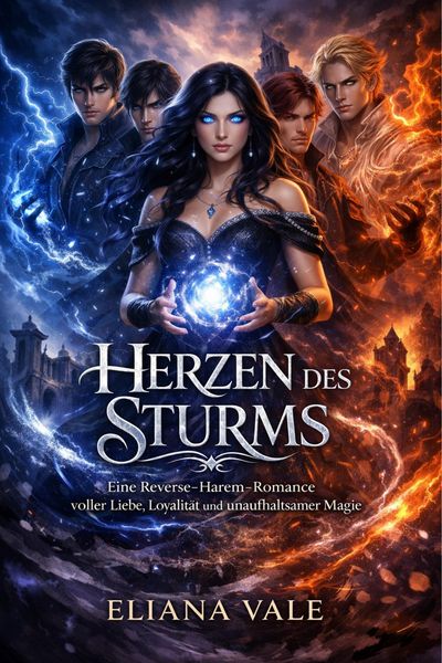 Produktbild: HERZEN DES STURMS (The Midnight Light Academy, #3)