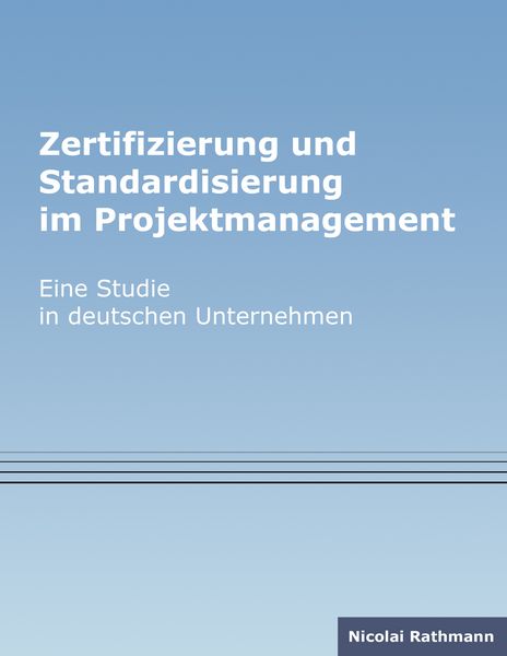 Produktbild: Zertifizierung und Standardisierung im Projektmanagement