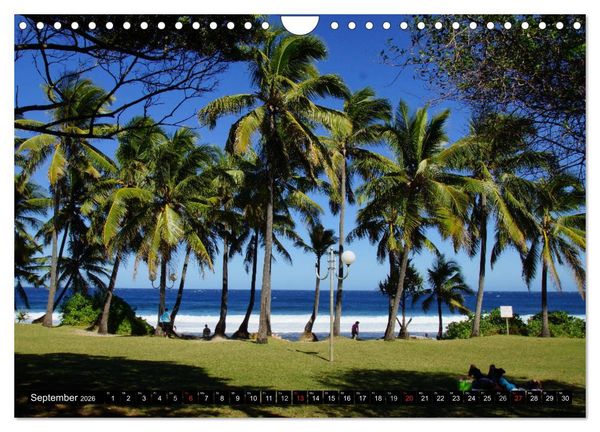 Produktbild: La R&eacute;union - Paradies im indischen Ozean (Wandkalender 2026 DIN A4 quer), CALVENDO Monatskalender