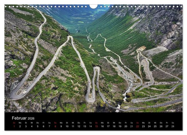 Produktbild: Atemberaubendes Norwegen (Wandkalender 2026 DIN A3 quer), CALVENDO Monatskalender
