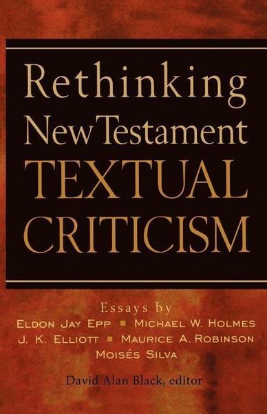 Produktbild: Rethinking New Testament Textual Criticism