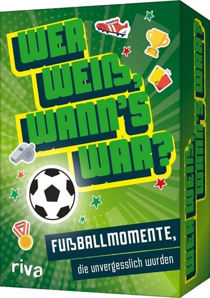 Produktbild: Wer wei&szlig;, wann's war?: Fu&szlig;ballmomente, die unvergessen sind
