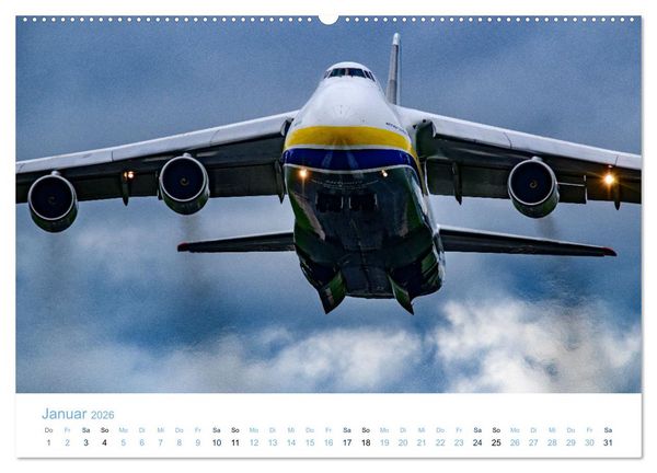 Produktbild: ANTONOV 124 (Wandkalender 2026 DIN A2 quer), CALVENDO Monatskalender