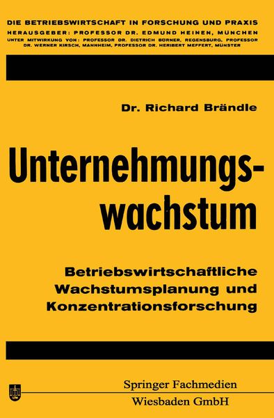Produktbild: Unternehmungswachstum