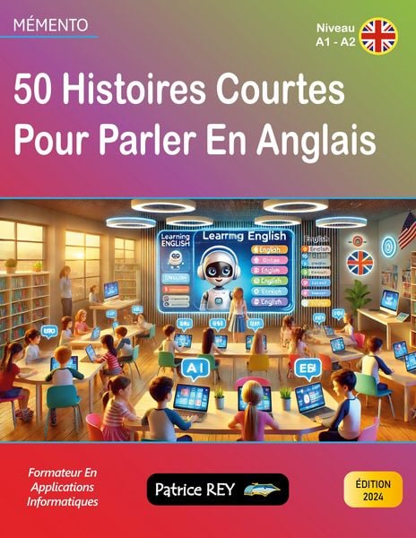 Produktbild: 50 histoires courtes pour parler anglais