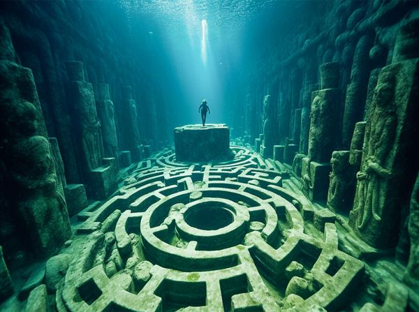 Produktbild: CALVENDO Puzzle Verlorenes Labyrinth | 2000 Teile Lege-Gr&ouml;&szlig;e 90x67cm Foto-Puzzle f&uuml;r gl&uuml;ckliche Stunden