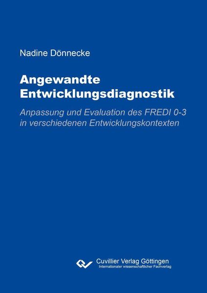 Produktbild: Angewandte Entwicklungsdiagnostik