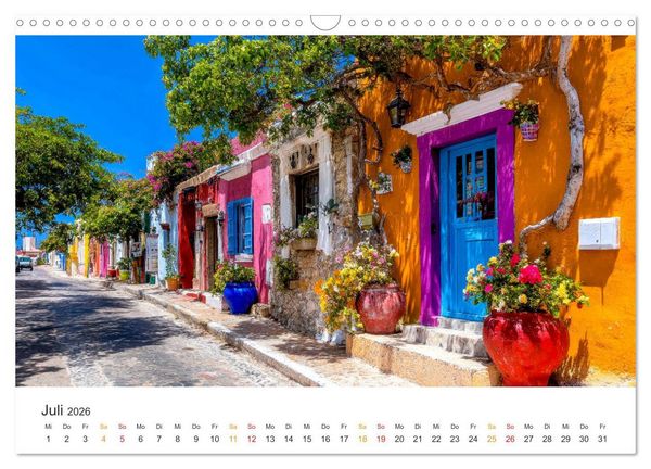 Produktbild: Cura&ccedil;ao - paradiesische Insel in der Karibik (Wandkalender 2026 DIN A3 quer), CALVENDO Monatskalender