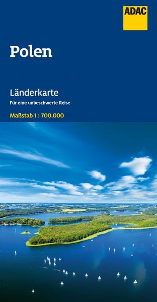 Landkarte Polen vom ADAC
