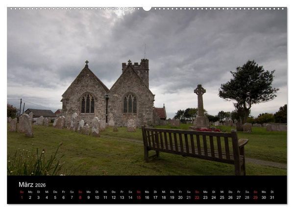 Produktbild: Unterwegs auf der Isle of Wight (Wandkalender 2026 DIN A2 quer), CALVENDO Monatskalender