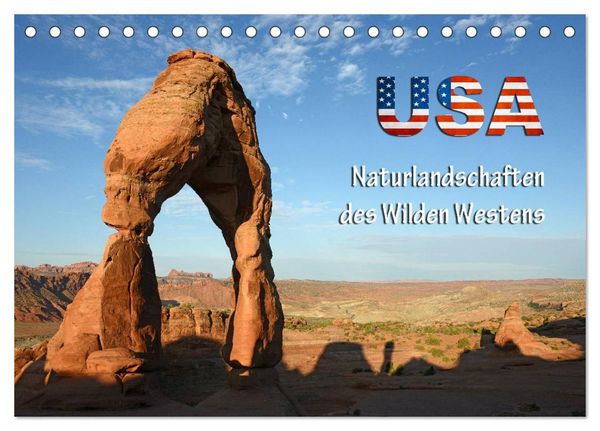 Produktbild: USA - Naturlandschaften des Wilden Westens (Tischkalender 2026 DIN A5 quer), CALVENDO Monatskalender