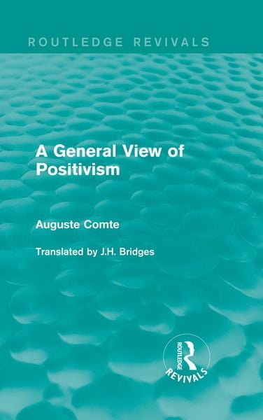 Produktbild: A General View of Positivism