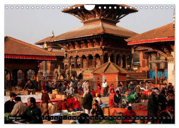 Produktbild: Nepal - Kathmandutal (Wandkalender 2026 DIN A4 quer), CALVENDO Monatskalender