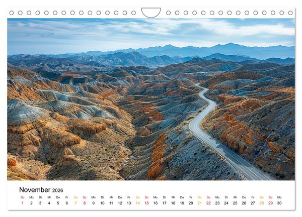 Produktbild: Stra&szlig;en und Wege (Wandkalender 2026 DIN A4 quer), CALVENDO Monatskalender