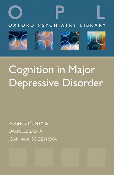 Produktbild: Cognition in Major Depressive Disorder