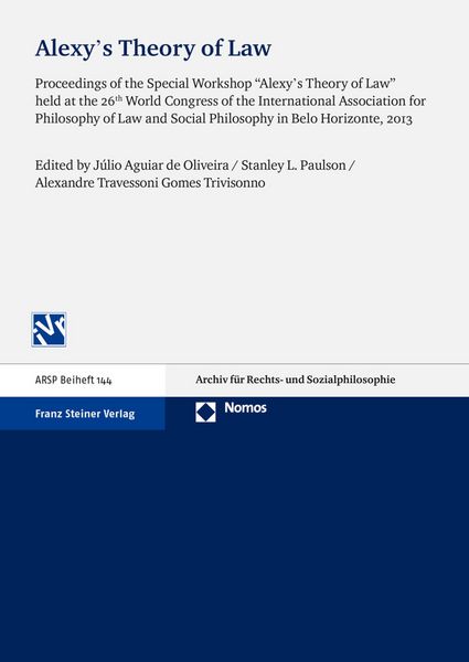 Produktbild: Alexy's Theory of Law