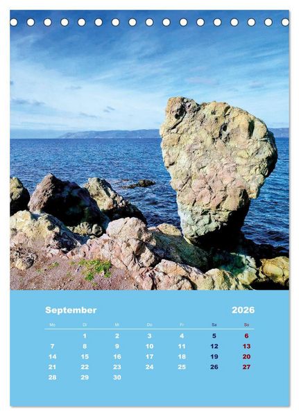 Produktbild: Entdecke die Sch&ouml;nheit der griechischen Insel Lesvos (Tischkalender 2026 DIN A5 hoch), CALVENDO Monatskalender