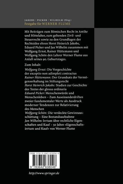 Produktbild: Festgabe f&uuml;r Werner Flume