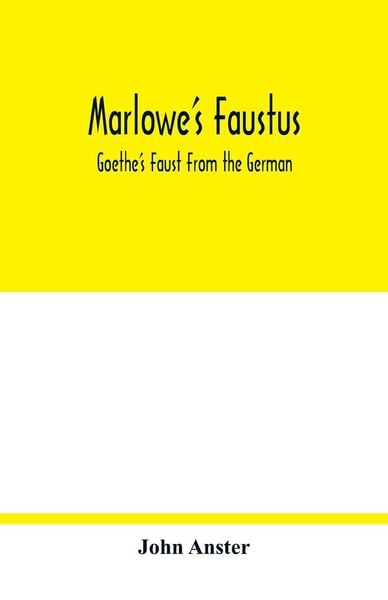 Produktbild: Marlowe's Faustus