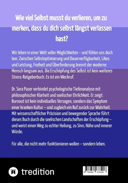 Produktbild: Die Ersch&ouml;pfung des Selbst