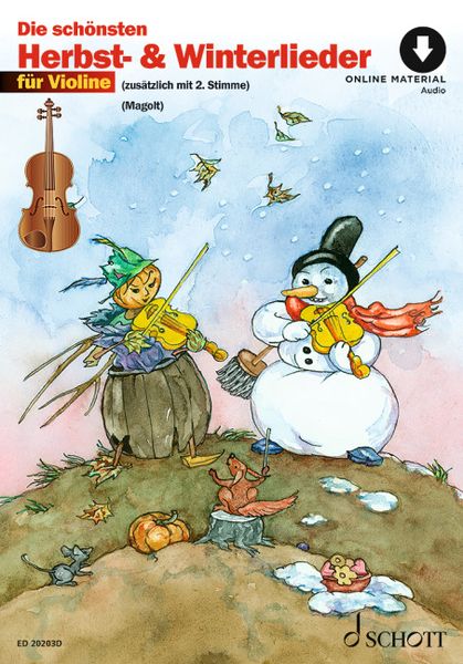 Produktbild: Die sch&ouml;nsten Herbst- und Winterlieder