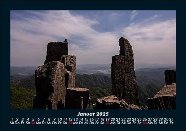 Produktbild: Landschaftskalender 2025 Fotokalender DIN A5