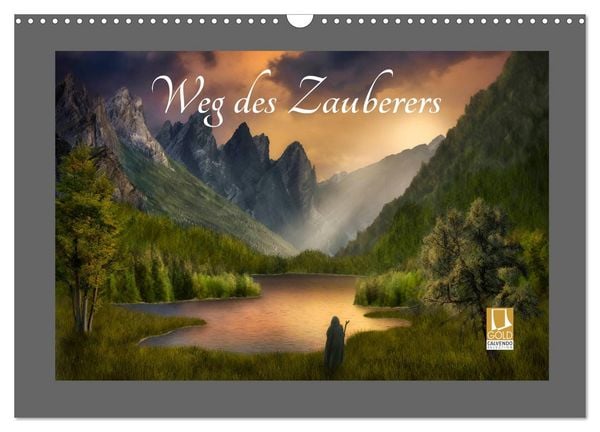 Weg des Zauberers (Wandkalender 2026 DIN A3 quer), CALVENDO Monatskalender
