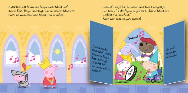 Peppa Pig: Prinzessin Peppa im Märchenschloss - Mein zauberhaftes Klappenbuch