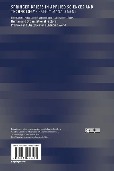 Produktbild: Human and Organisational Factors