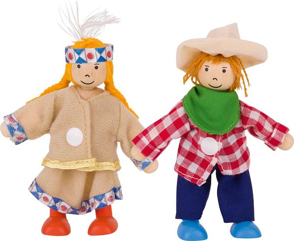 Produktbild: Biegepuppen Birte & Ben, Klamottenkiste