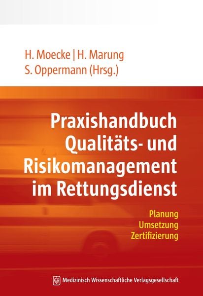 Produktbild: Praxishandbuch Qualit&auml;ts- und Risikomanagement im Rettungsdienst