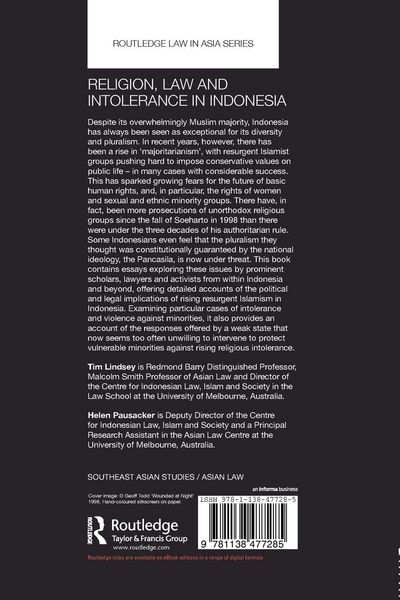 Produktbild: Religion, Law and Intolerance in Indonesia