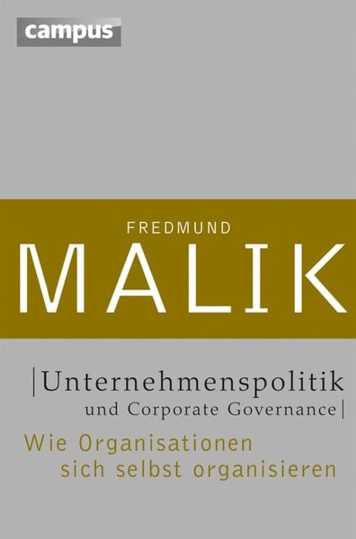 Produktbild: Unternehmenspolitik und Corporate Governance