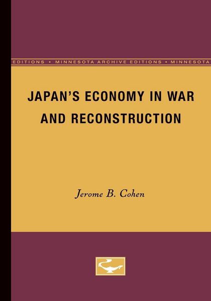 Produktbild: Japan's Economy in War and Reconstruction