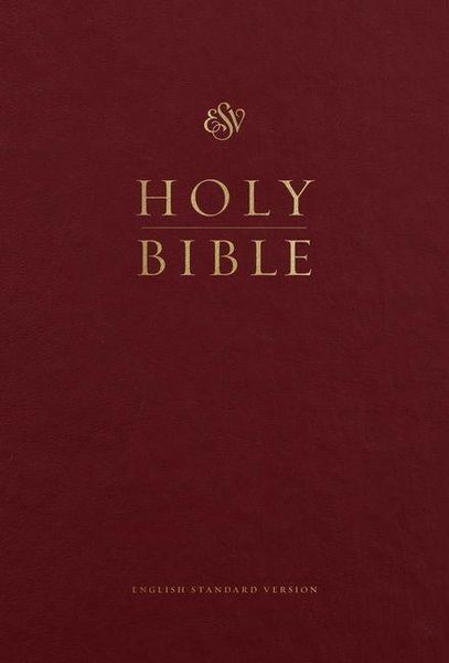 Produktbild: ESV Pew and Worship Bible, Large Print (Burgundy)