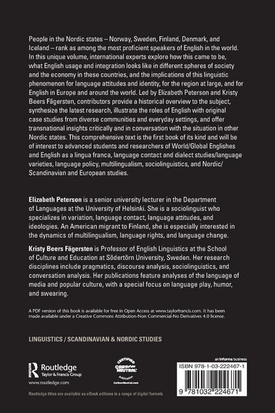 Produktbild: English in the Nordic Countries