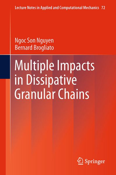 Produktbild: Multiple Impacts in Dissipative Granular Chains