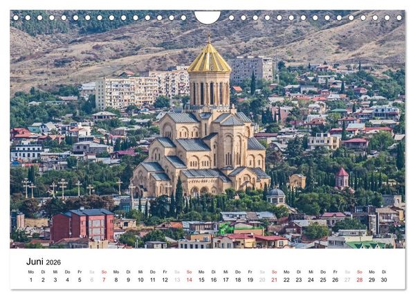 Produktbild: Eine Reise durch Georgien (Wandkalender 2026 DIN A4 quer), CALVENDO Monatskalender