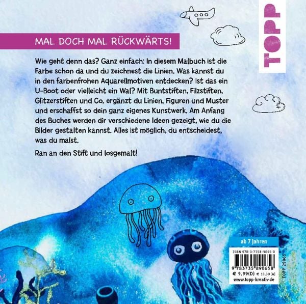 Produktbild: Das verr&uuml;ckte Malbuch