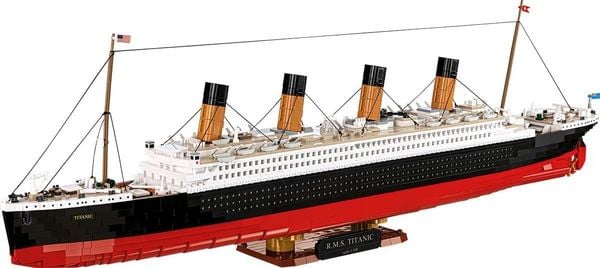 Produktbild: COBI Historical Collection 1686 - RMS Titanic, Bausatz 1:300, 3260 Klemmbausteine
