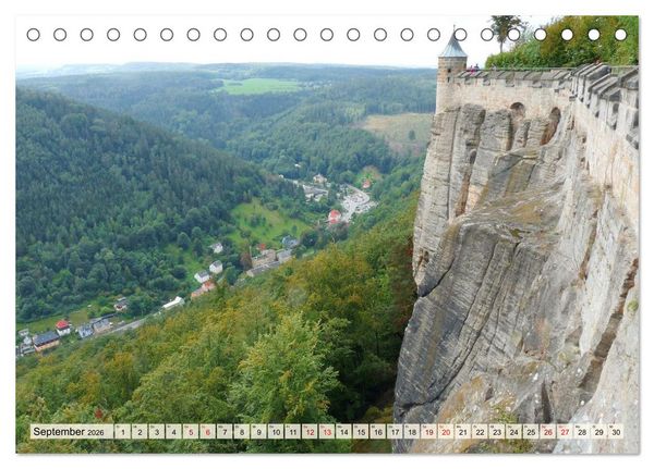 Produktbild: Reise durch Ostdeutschland (Tischkalender 2026 DIN A5 quer), CALVENDO Monatskalender
