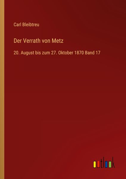 Produktbild: Der Verrath von Metz