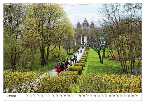 Produktbild: Die Havel entlang - Brandenburg, Rathenow, Havelberg (Wandkalender 2026 DIN A2 quer), CALVENDO Monatskalender