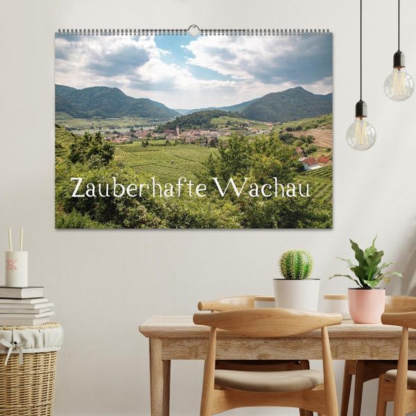 Produktbild: Zauberhafte Wachau (Wandkalender 2026 DIN A2 quer), CALVENDO Monatskalender