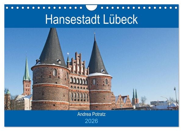 Produktbild: Hansestadt L&uuml;beck / Geburtstagskalender (Wandkalender 2026 DIN A4 quer), CALVENDO Monatskalender