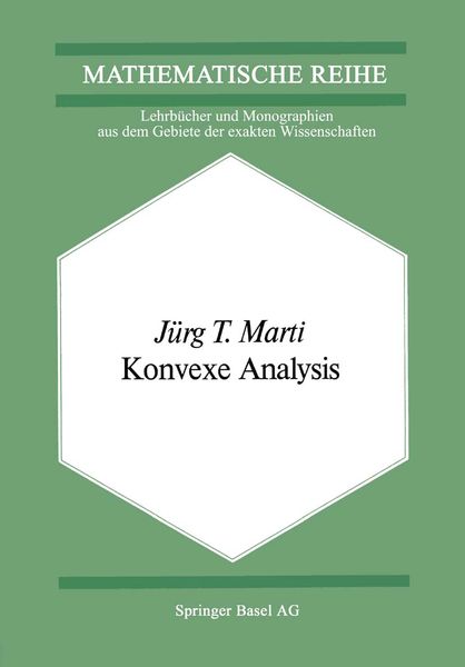 Produktbild: Konvexe Analysis
