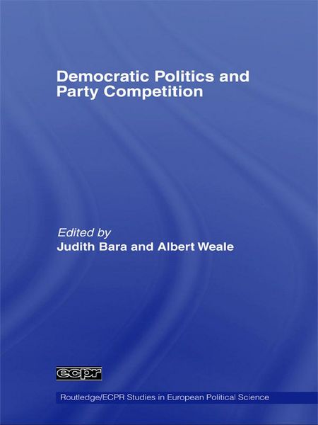 Produktbild: Democratic Politics and Party Competition